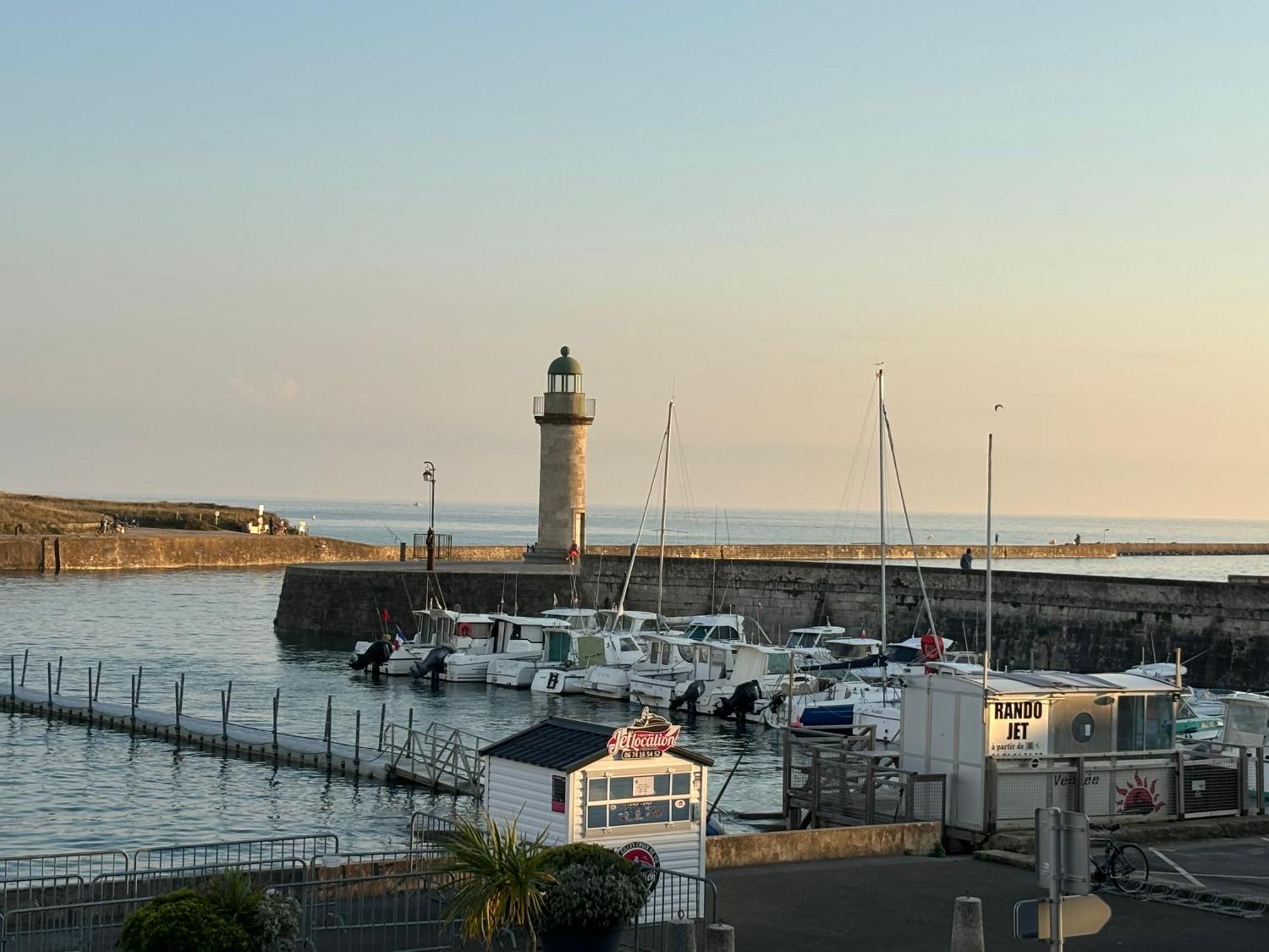 Vue Panoramique Port Et Ocean Apartment Saint-Gilles-Croix-de-Vie Exterior foto